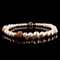 Bracelet Romancia Chic blanc pour Femme