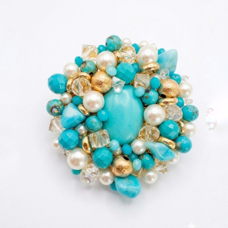Turquoise Brooch