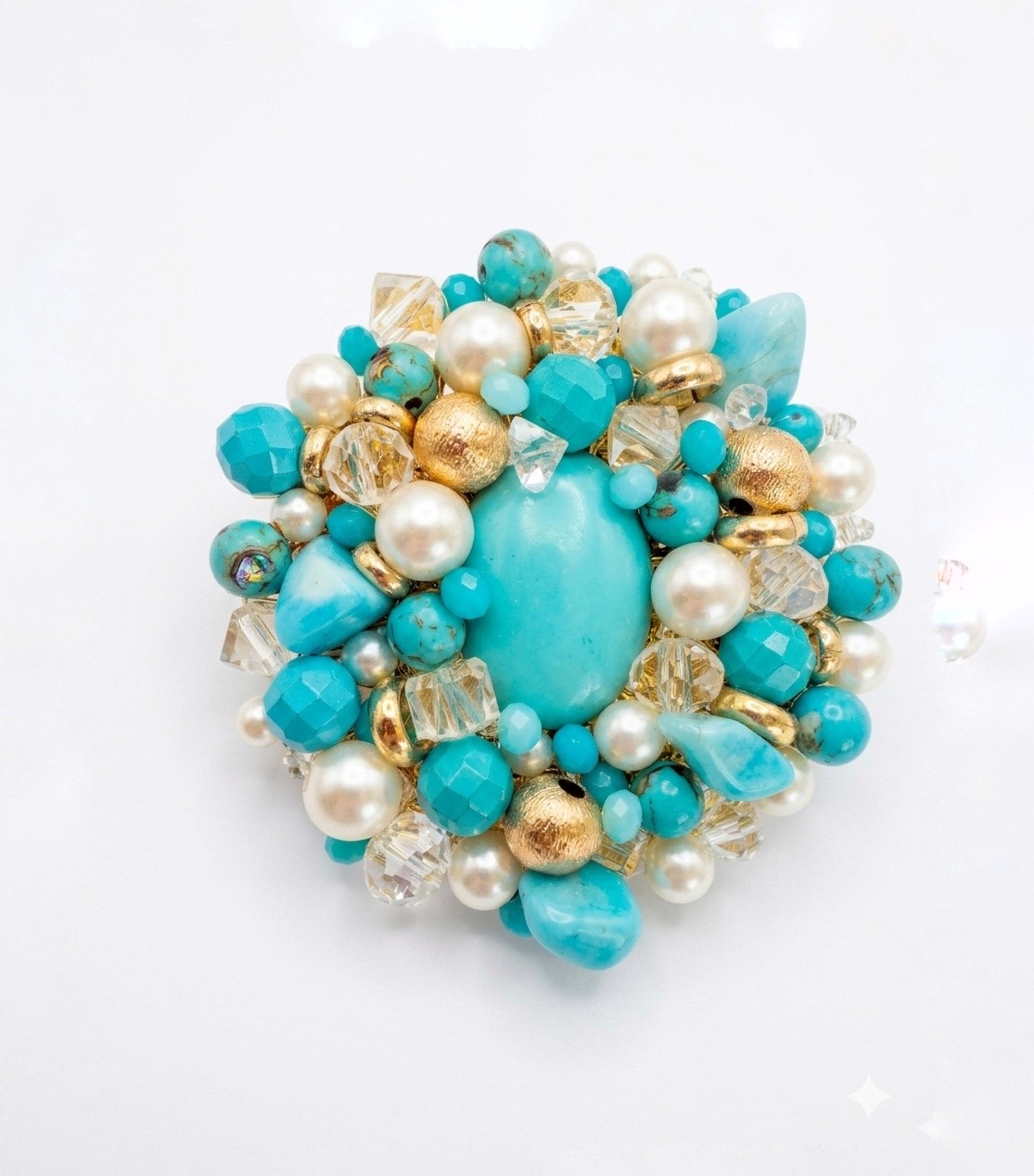 Turquoise Brooch