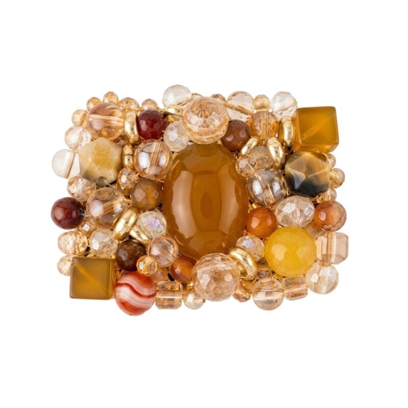 Agate Brooch